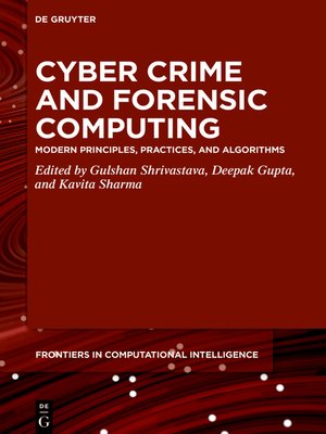 cover image of Cyber Crime and Forensic Computing